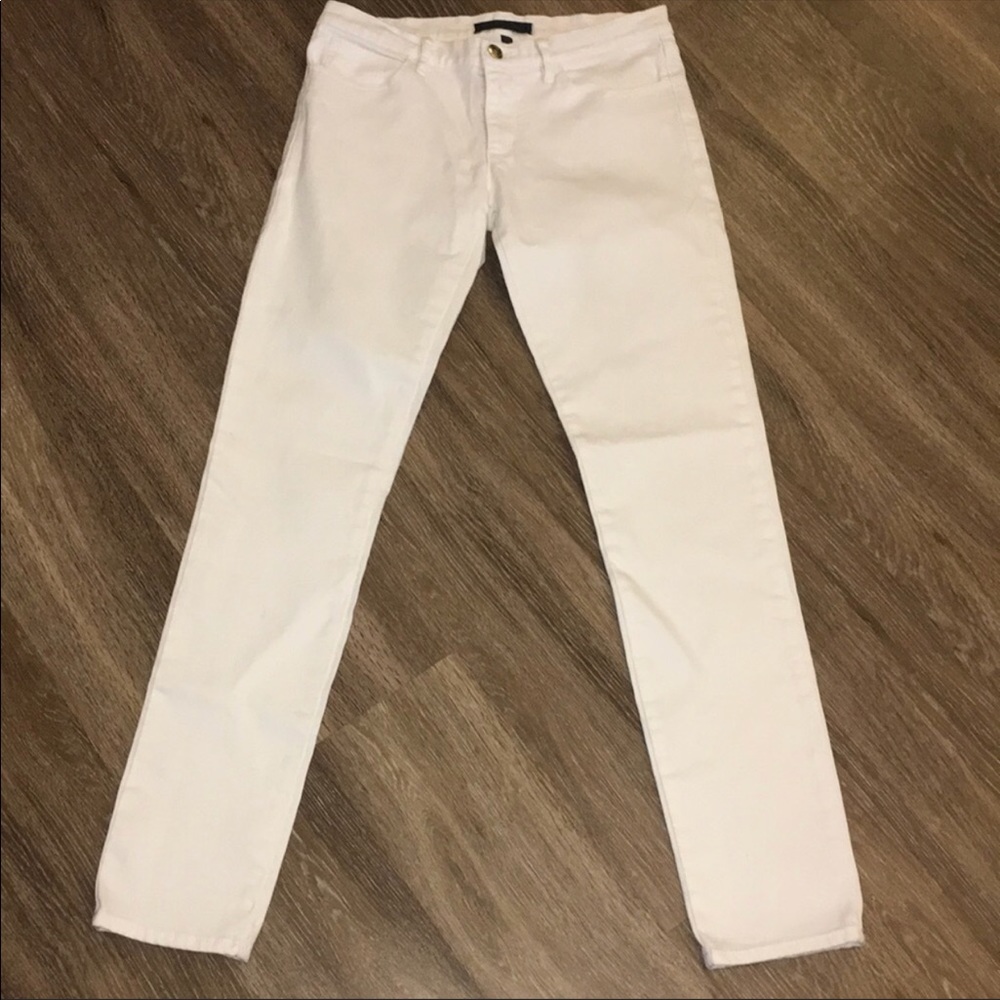 Juicy couture white skinny jeans